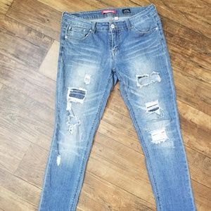 Unionbay Sz 9 * Mid Rise Vintage Peg Skinny Jeans